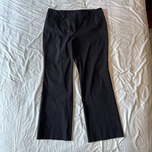 Ann Taylor Factory Curvy Bootcut Pants Trousers Black Size 14 EUC